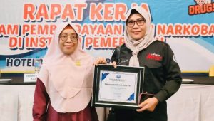 Dinas Kominfo Boalemo Jadi Salah Satu Mitra Terbaik BNNK
