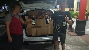 Mobil Pengangkut Miras Diamankan Polisi di Boalemo