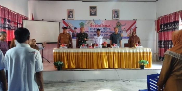 Tingkatkan Kesadaran Politik Warga, Kesbangpol Boalemo Gelar Sosialisasi