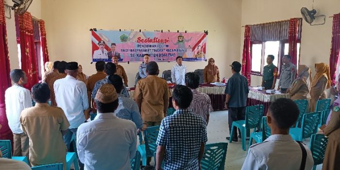 Kesbangpol Boalemo Konsisten Beri Pendidikan Politik