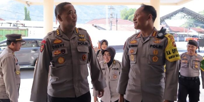 Tim Supervisi Korsabhara Baharkam Polri Datangi Polresta Gorontalo Kota