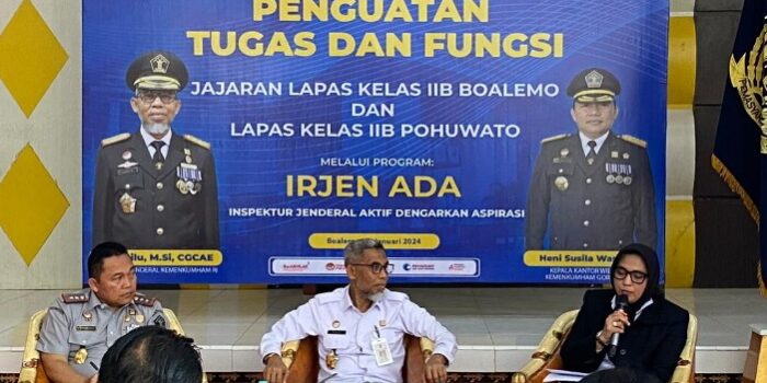 Irjen Kemenkumham Serap Aspirasi Lapas Boalemo