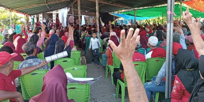 Kampanye Wahyudin Moridu Dipadati Pendukung