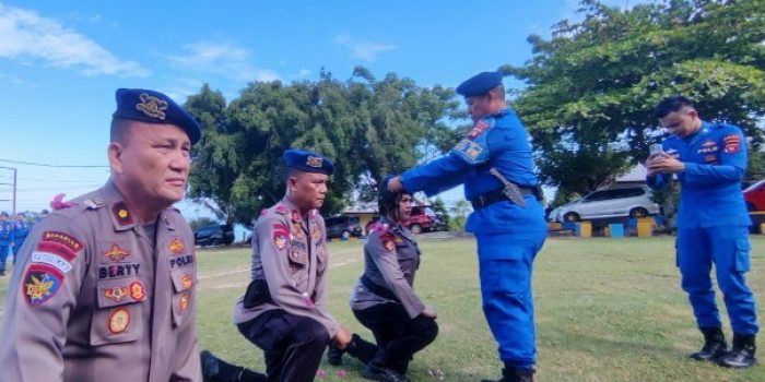 18 Personel Dit Polairud Polda Gorontalo Ikut Pembaretan