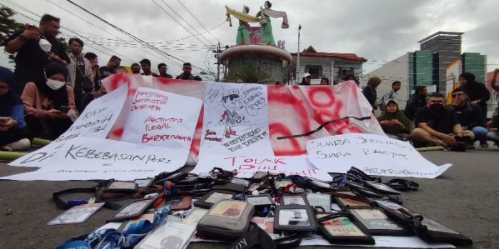 Koalisi Jurnalis Gorontalo Tolak RUU Penyiaran