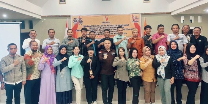 Panwascam se-Boalemo Ikut Peningkatan Kapasitas SDM