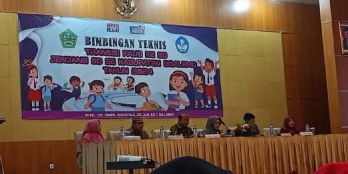 Pj Bupati Boalemo Sebut Bimtek Transisi PAUD ke SD Penting