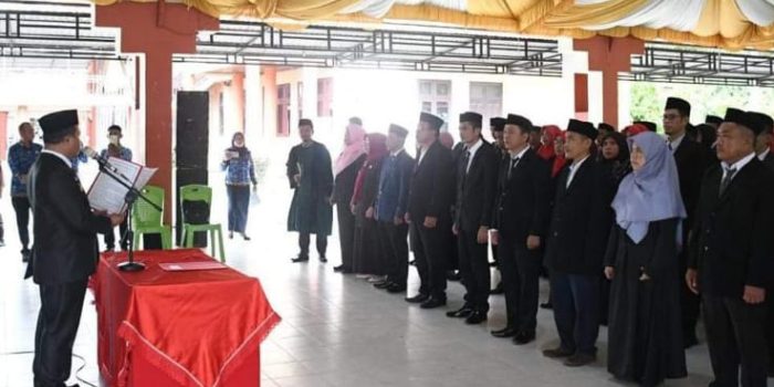 Sebanyak 73 Kepsek di Boalemo Diambil Sumpah Jabatan