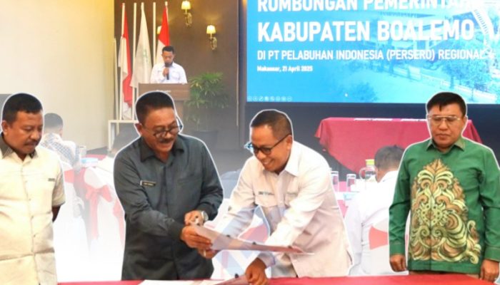 Pemda Boalemo Teken Kerja Sama dengan PT Pelindo