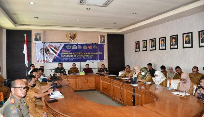 Wabup Boalemo Bahas Pengendalian Inflasi dan Antisipasi Cuaca Ekstrem