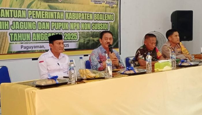 Bupati Boalemo Ingin Petani Rubah Pola dan Jadi Kaya