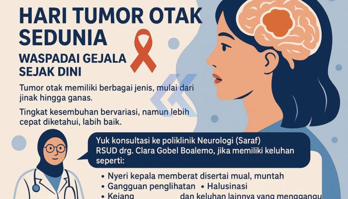 Rahmawati Dai: Waspadai Gejala Tumor Otak Sejak Dini