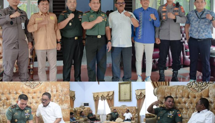 Bupati Boalemo Sambut Hangat Kedatangan Danrem 133/NW