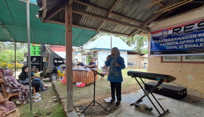 Legislator Deprov Gorontalo Sapia Tuna Tampung Aspirasi Warga Paguyaman