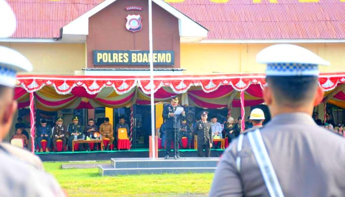 79 Tahun Bhayangkara, Polres Boalemo Konsisten Melayani