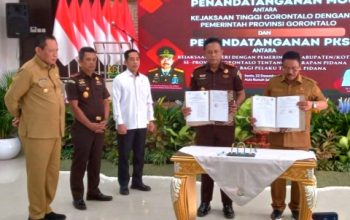 Pidana Kerja Sosial Resmi Diterapkan di Kabupaten Boalemo