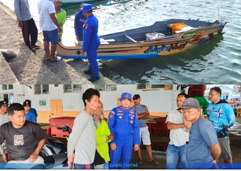 Nelayan Filipina Ditemukan Hanyut di Laut Sulawesi