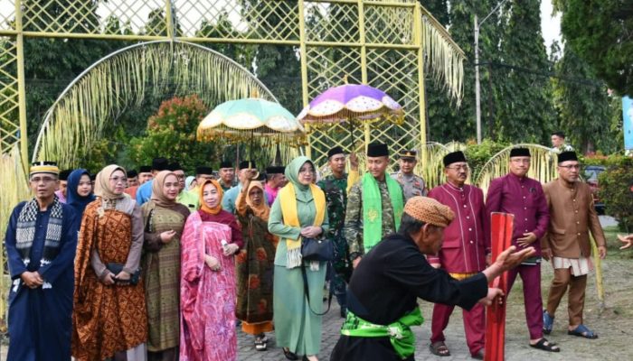 Ketua DPR Boalemo Hadiri Penyambutan Dandim Baru