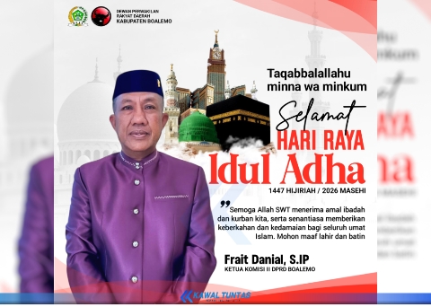 Frait Danial Ajak Masyarakat Maknai Iduladha dengan Semangat Berbagi