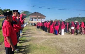 Menjaga Api Pancasila, PDI Perjuangan Boalemo Gelar Upacara Peringatan 1 Juni