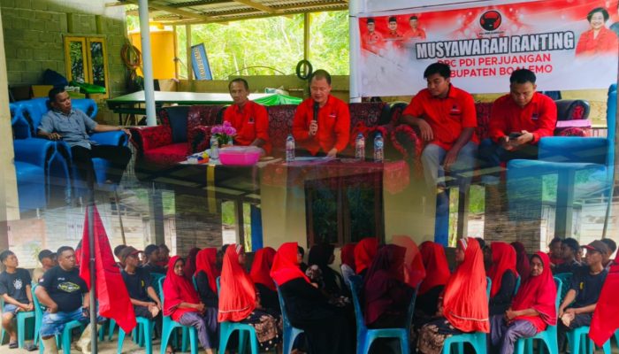 Solidkan Barisan Partai, PDI Perjuangan Gelar Musyawarah Ranting dan Anak Ranting di Desa Kotaraja