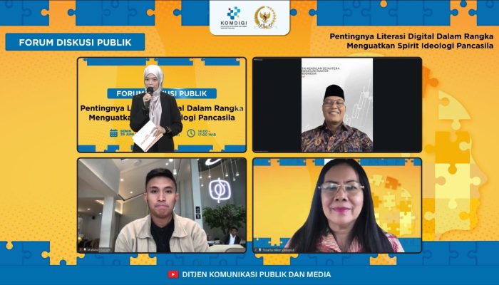 Komdigi dan DPR RI Tegaskan Literasi Digital sebagai Kunci Menguatkan Spirit Ideologi Pancasila di Era Digital
