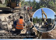 Rp8,52 Miliar Digelontorkan, Jalan Bongo Nol-Bongo IV Mulai Direkonstruksi