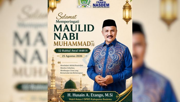 Husain Etango Ajak Masyarakat Teladani Akhlak Rasulullah di Momentum Maulid Nabi 1448 H