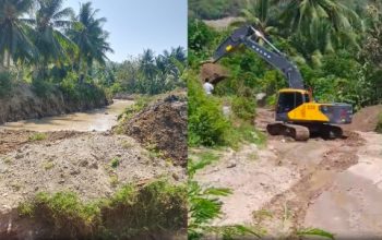 Usai Penertiban, Penambang dan Warga Kompak Tutup Kubangan