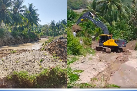 Usai Penertiban, Penambang dan Warga Kompak Tutup Kubangan