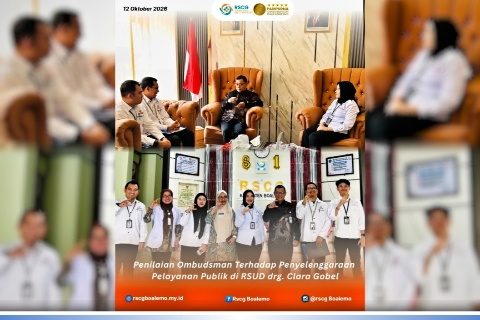 Tingkatkan Kualitas Layanan, RSCG Boalemo Sambut Penilaian Ombudsman